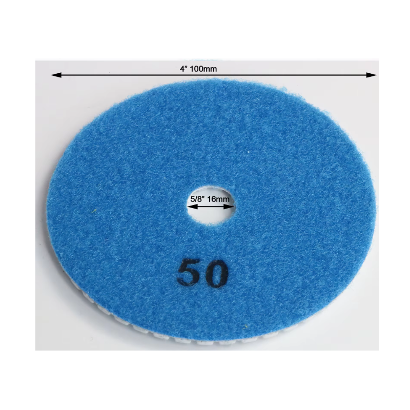 Diamond Polishing Pads 9pc Set 4”/100mm