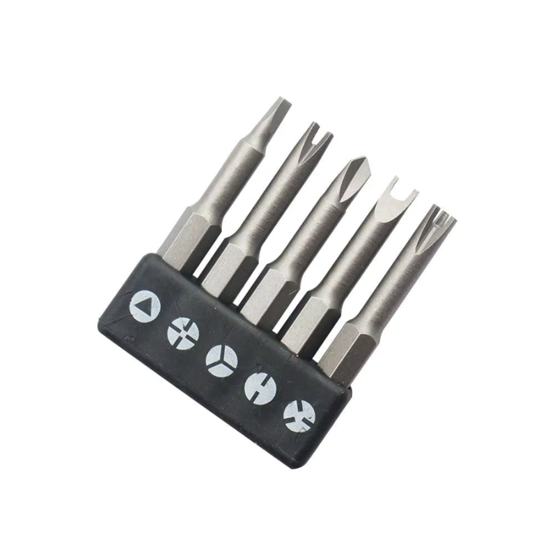 5 Pc Security Screw Bit Set