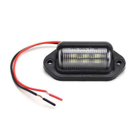 Licence / Number Plate Light Black 12V DC