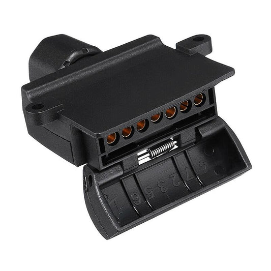 Trailer Socket Female 7 Pin Flat