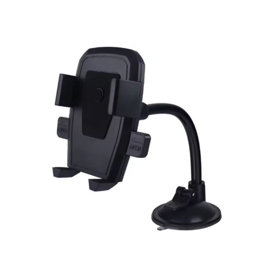 Phone Holder Suction Cup Mount Black