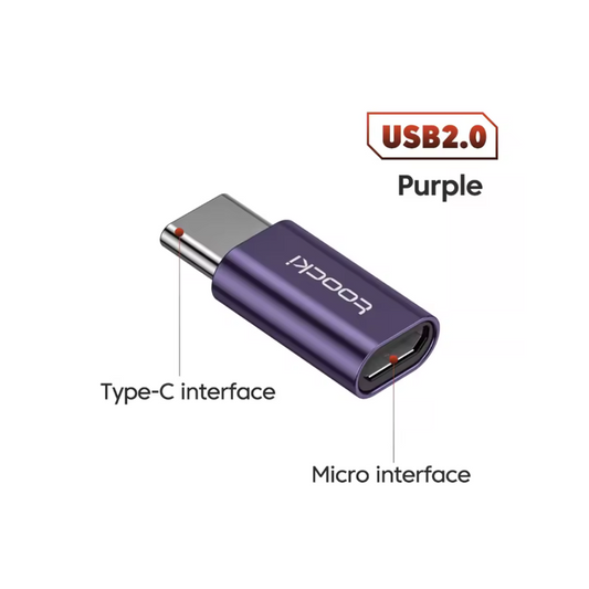 USB Micro Female To USB Type C Male Adapter