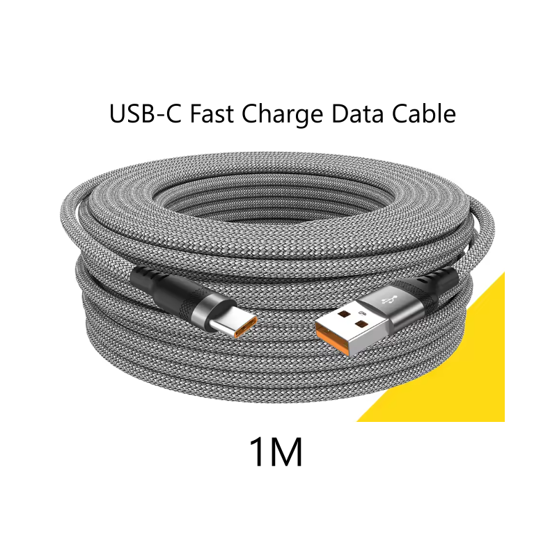 USB Type C 1M Fast Charging Data Cable – Grey